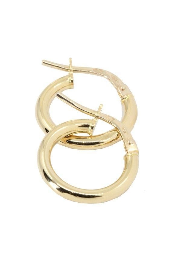 Modern hoop earrings - . Görsel