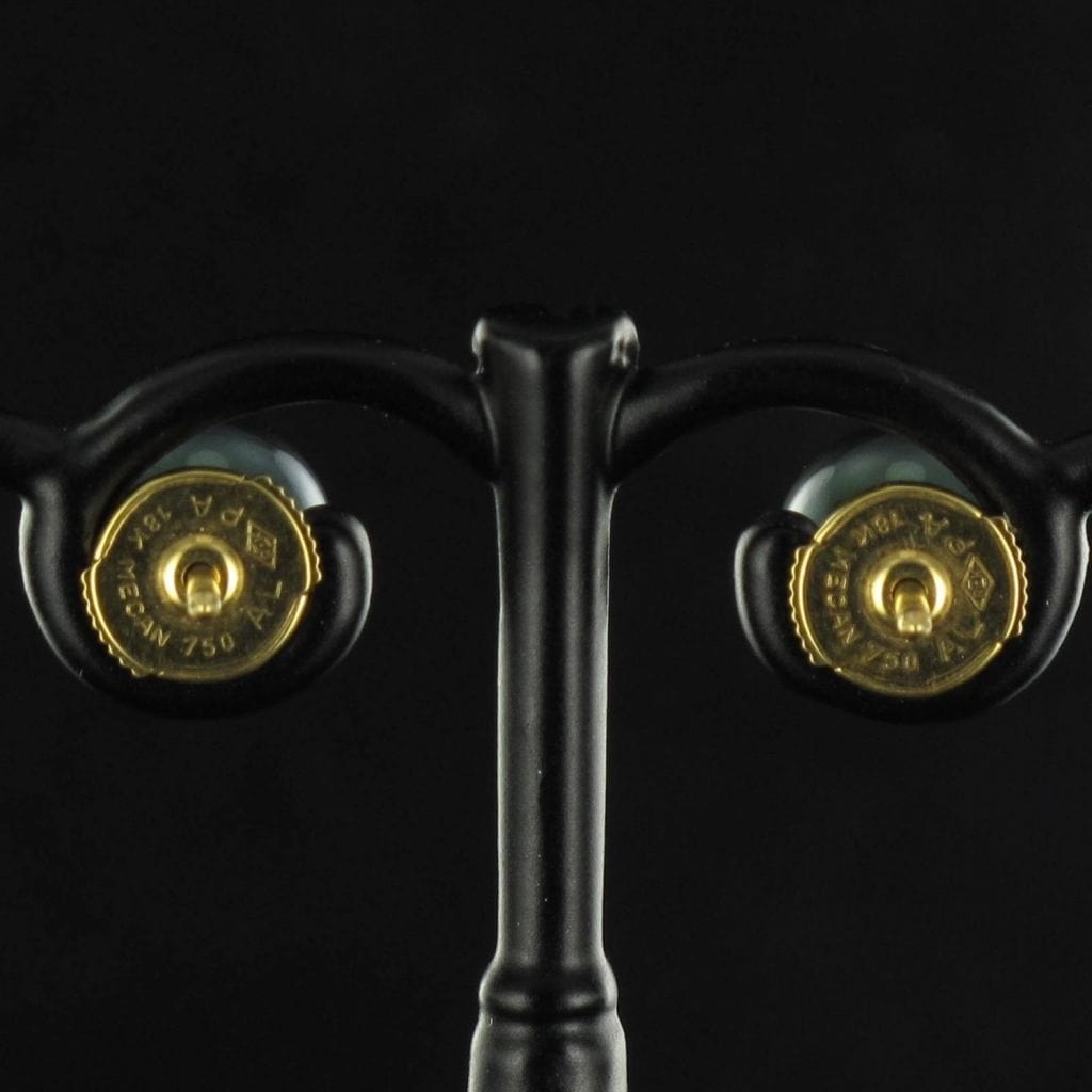 Tahitian Pearl Earrings - . Görsel