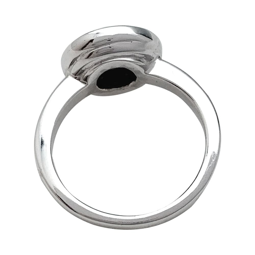 White gold ring, diamonds. - . Görsel