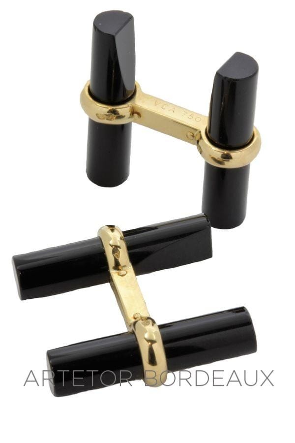 Van Cleef & Arpels Yellow Gold Cufflinks - . Görsel