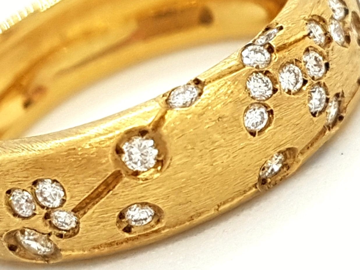 Repossi Ring Astrale Yellow gold Diamond - . Görsel