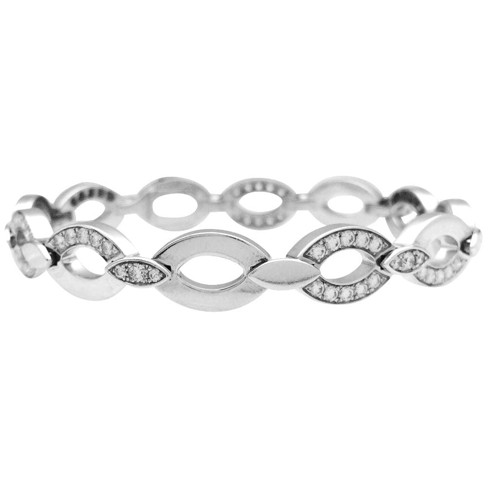 Bracelet Cartier in white gold, “Diadéa” model, diamonds. - . Görsel