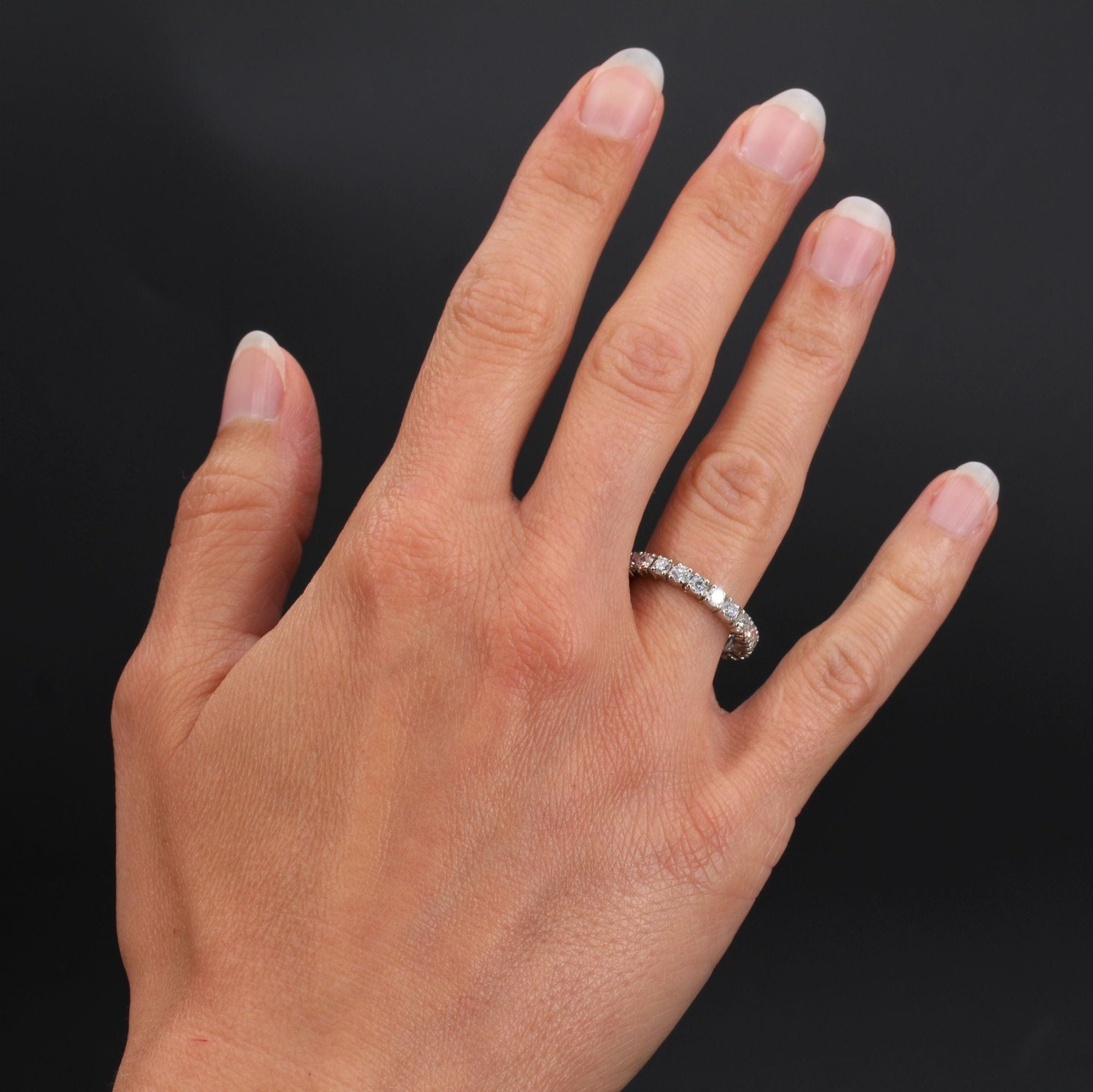 American diamond wedding ring - . Görsel