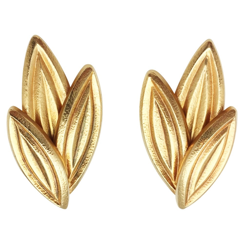 Earrings Lalaounis yellow gold. - . Görsel