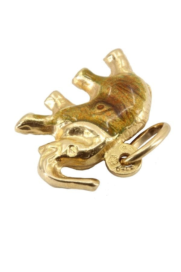 Elephant pendant - . Görsel