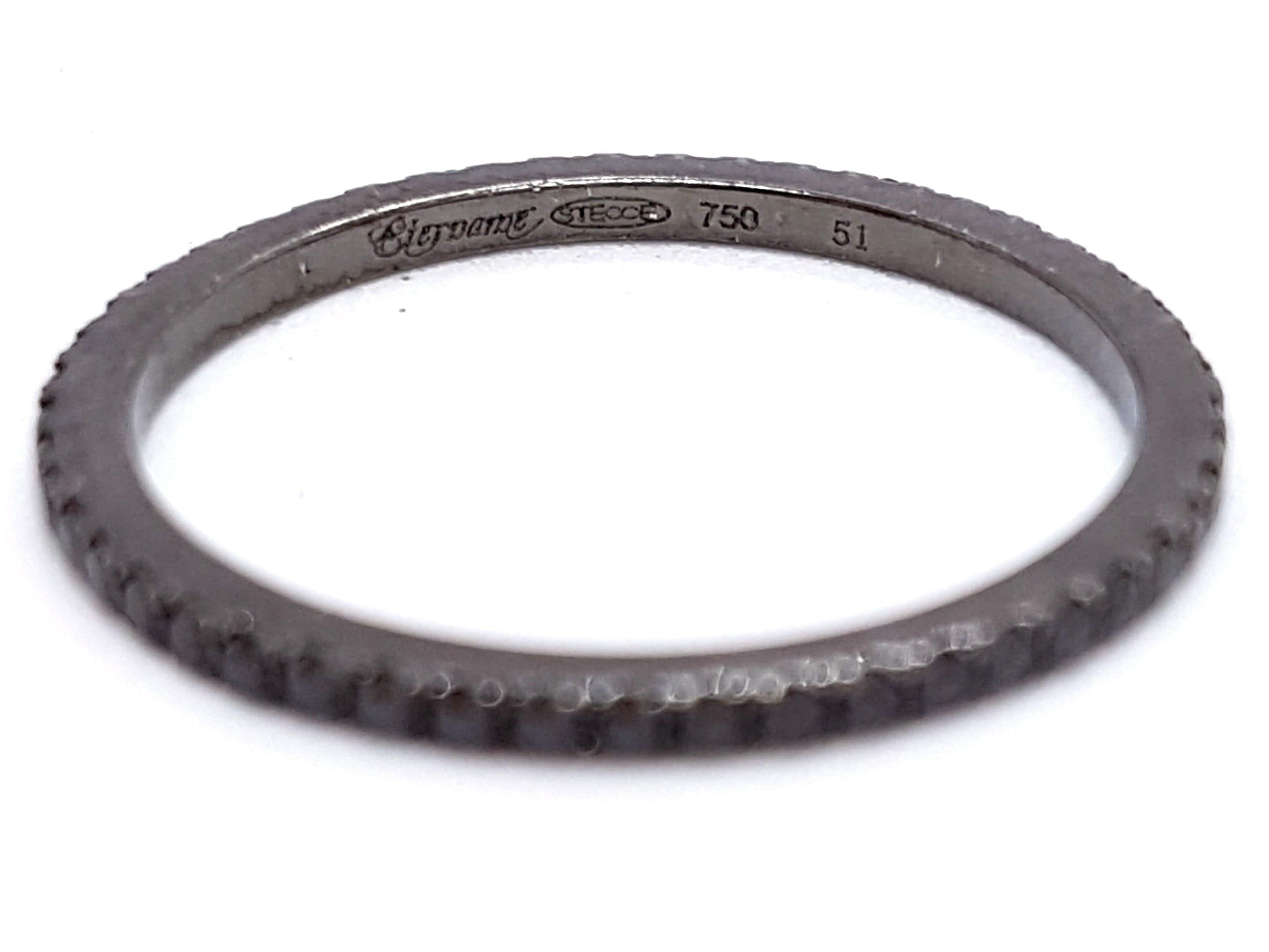 Etername Pure Ring Black Gold Diamond - . Görsel