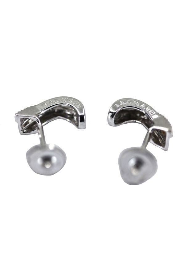 Balmain cross earrings - . Görsel