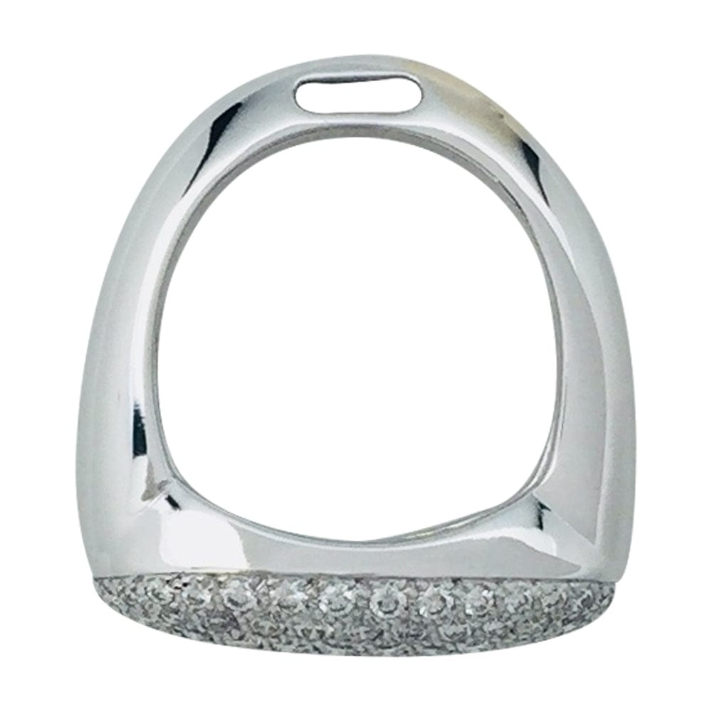 Hermès “Etrier” ring in white gold and diamonds - . Görsel