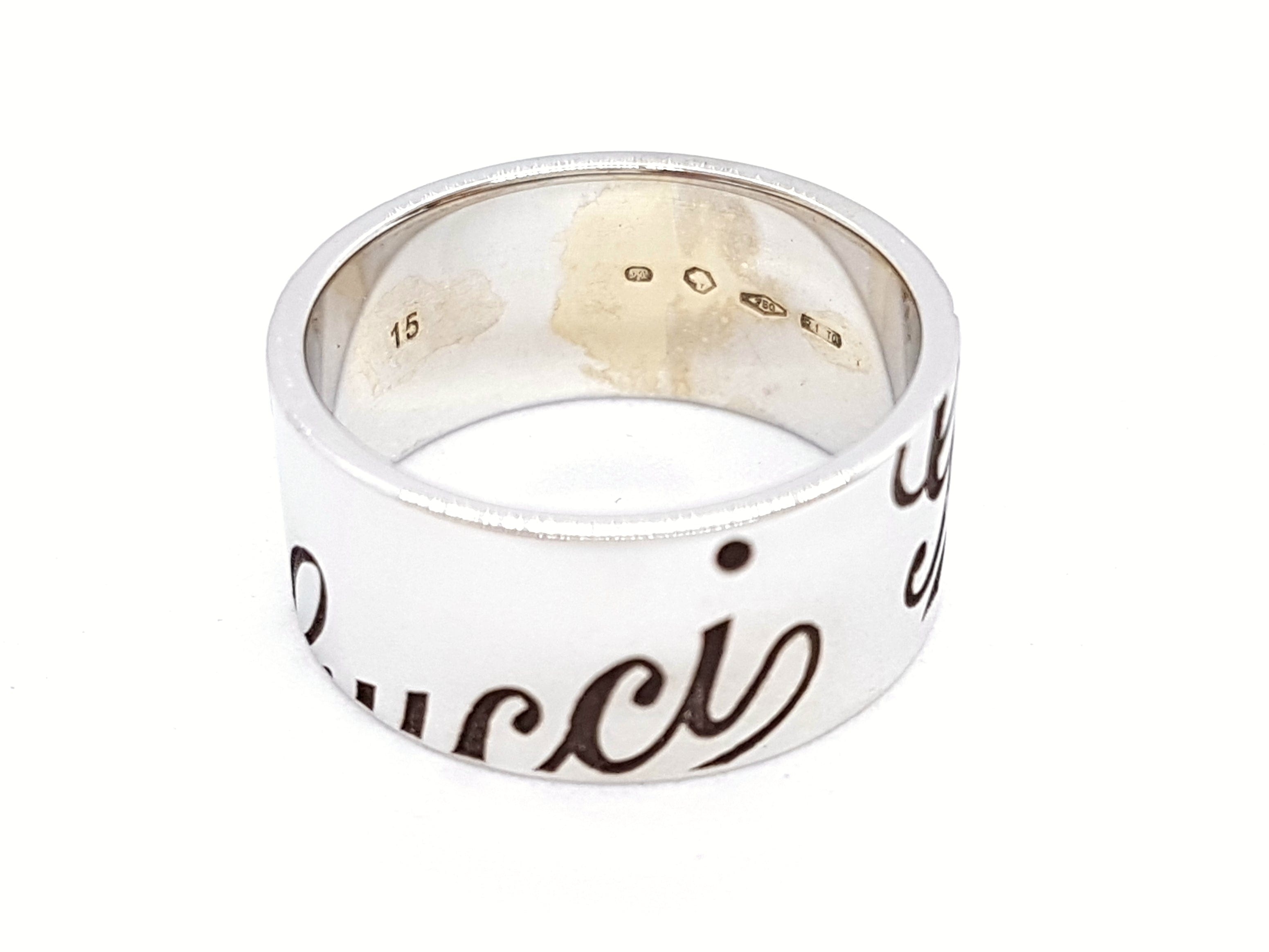 Gucci Ring White gold - . Görsel