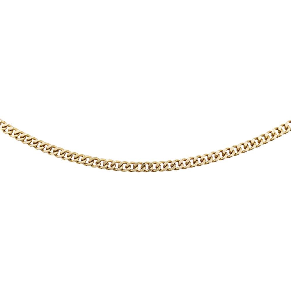 Yellow gold chain. - . Görsel