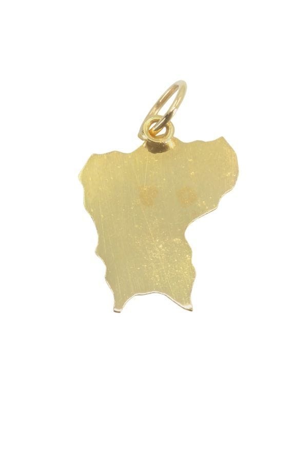 GUYANA PENDANT WITH NUGGET - . Görsel