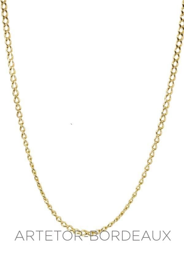 Curb link chain - . Görsel