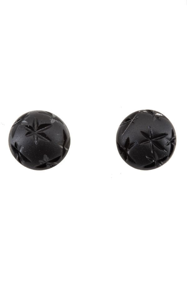 JET CHIP EARRINGS - . Görsel