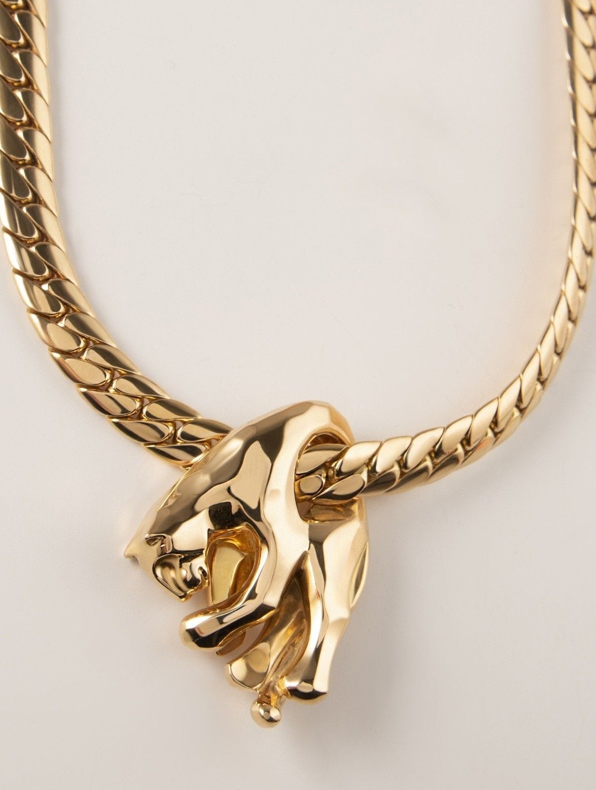 Cartier - Necklace Panthère Yellow gold - . Görsel