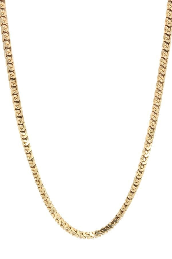 FANCY SQUARE MESH CHAIN - . Görsel