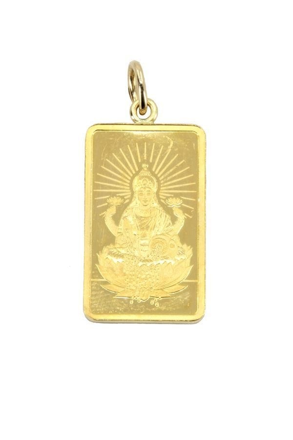 5 GRAM INGOTINE PENDANT “LAKSHMI” - . Görsel