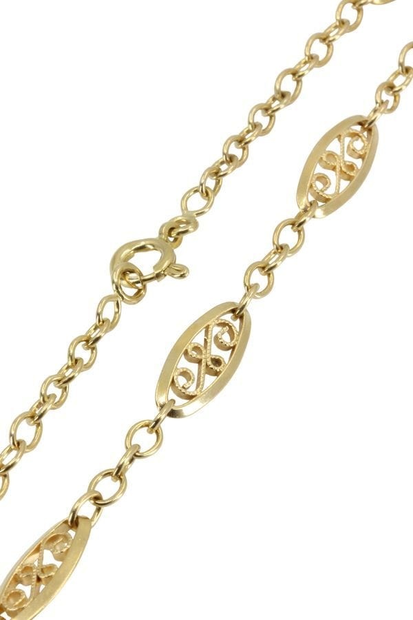 MODERN FILIGREE NECKLACE - . Görsel