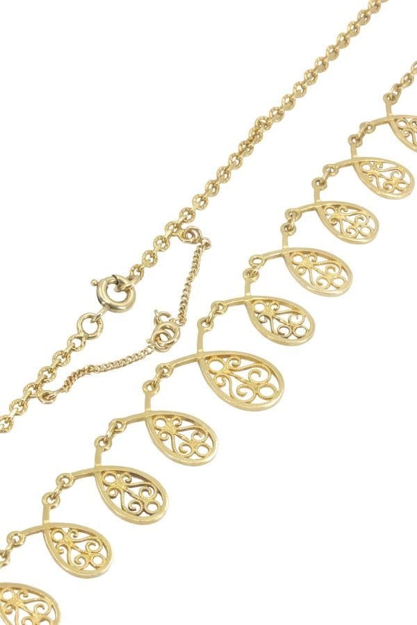 OLD FILIGREE DRAPERY - . Görsel