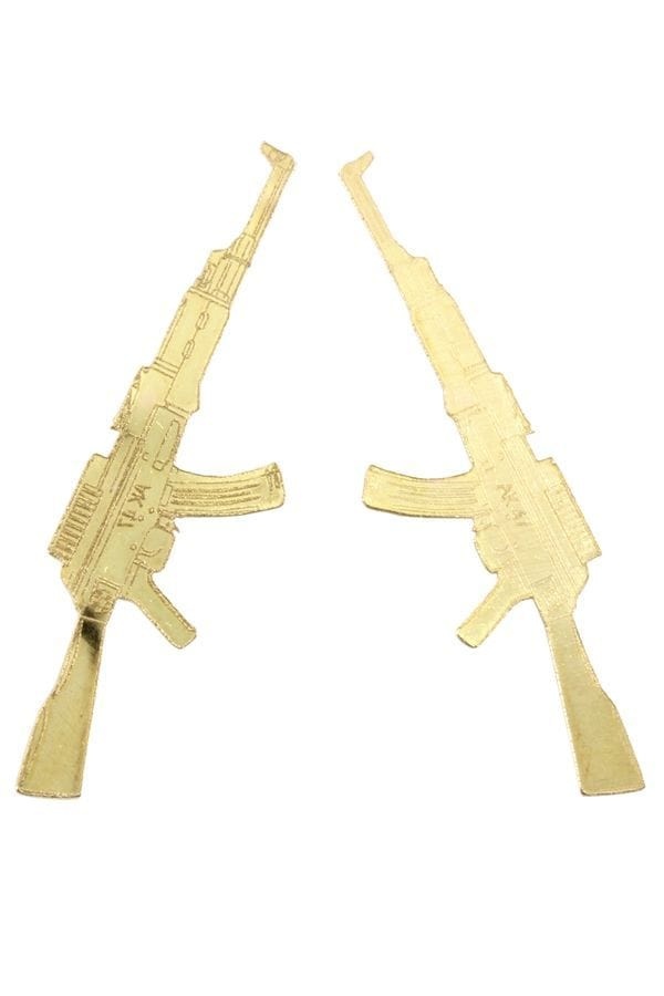 AK-47 EARRINGS - . Görsel