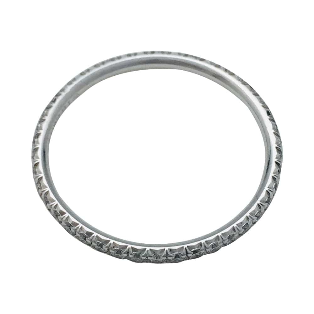 Tiffany & Co. ring, “Metro”, white gold and diamonds. - . Görsel