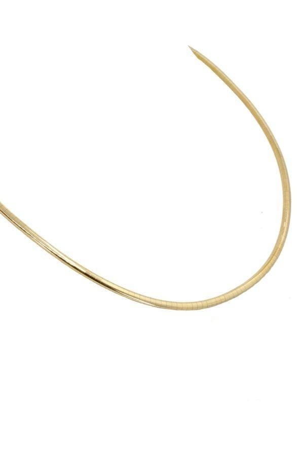 Omega mesh necklace - . Görsel