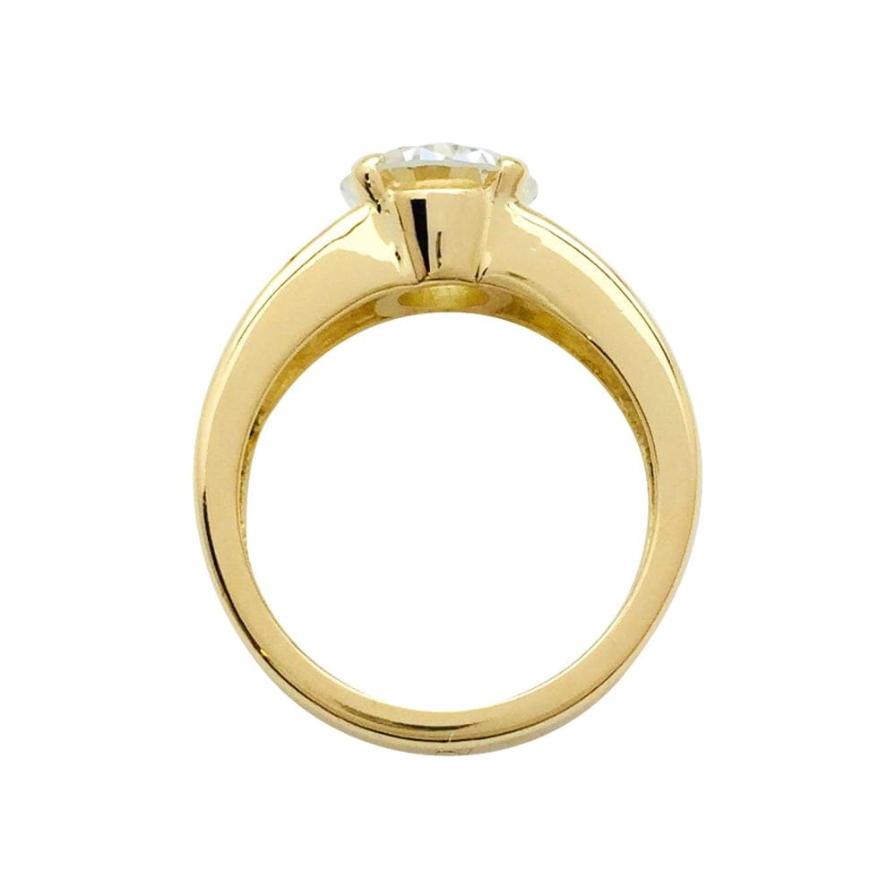 Accompanied solitaire ring, 2.25 carats, F/VS1. - . Görsel