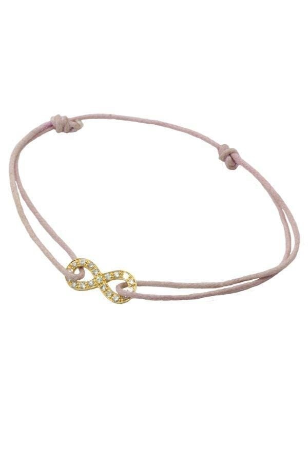 Diamond infinity bracelet - . Görsel