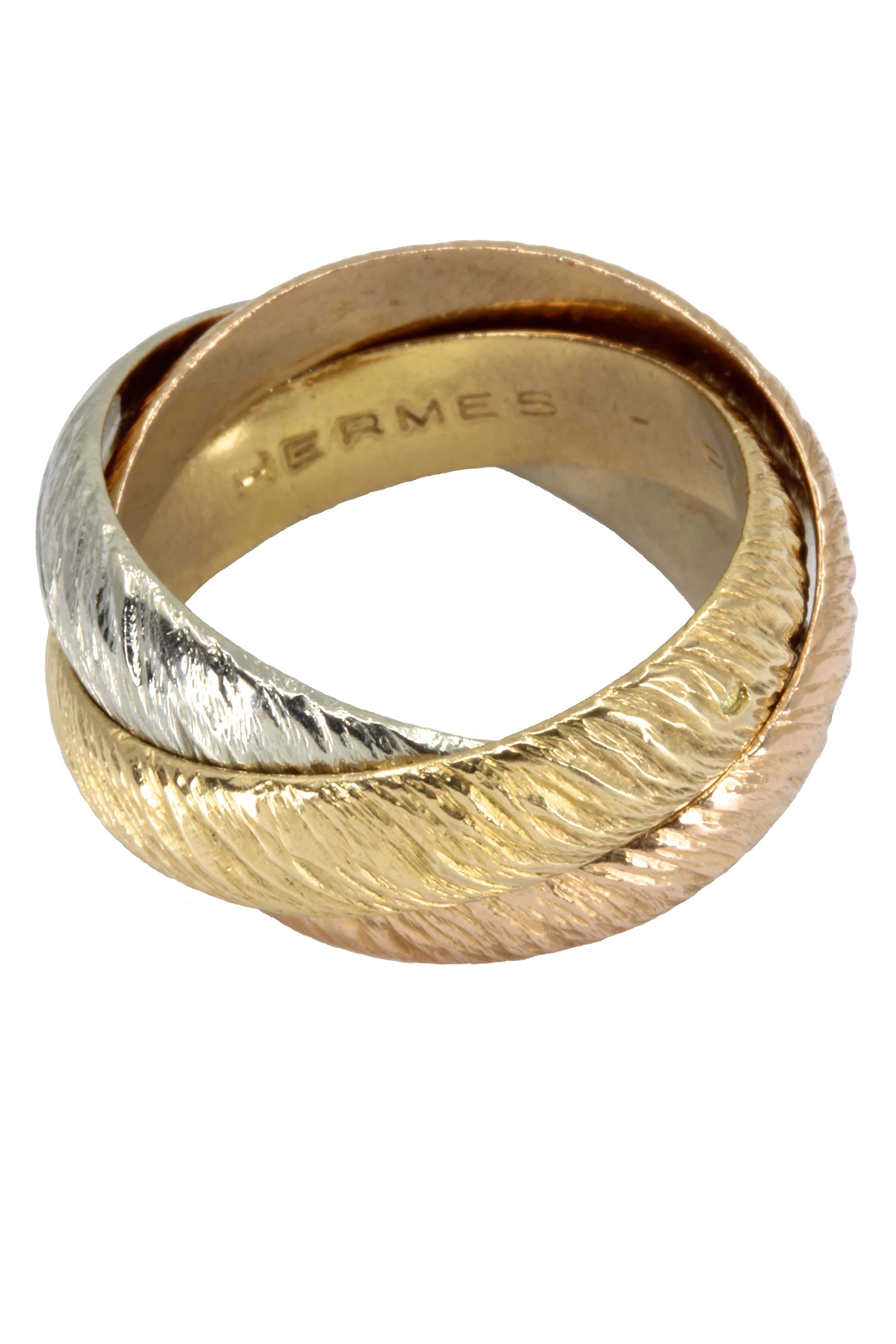 3 ring ring branded Hermes - . Görsel