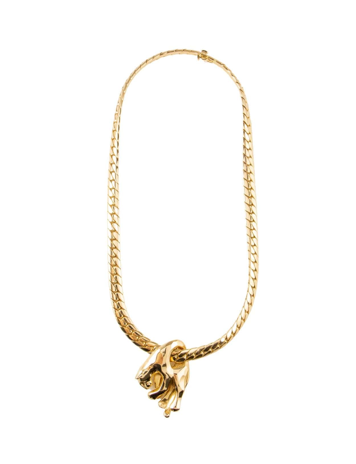 Cartier - Necklace Panthère Yellow gold