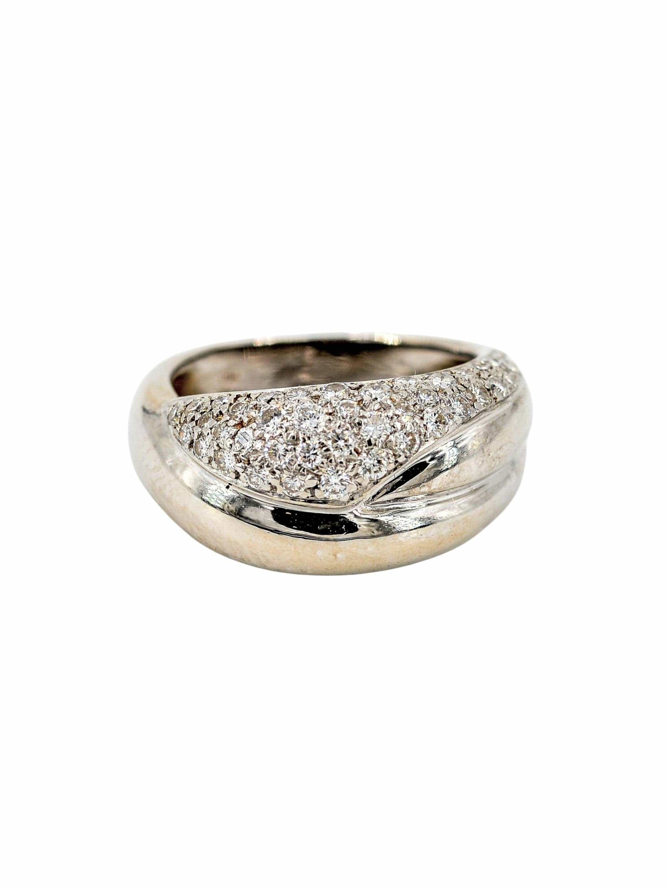 White Gold Diamond Ring