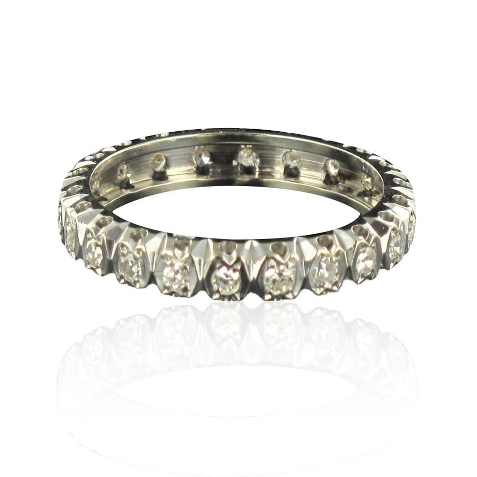 0.65 carat diamond wedding ring