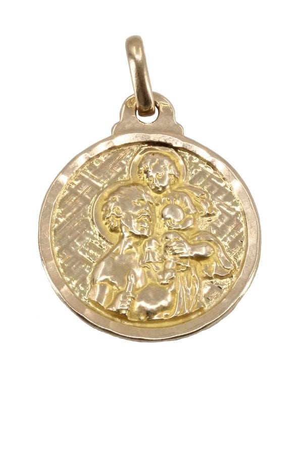 Old Saint Christopher medal