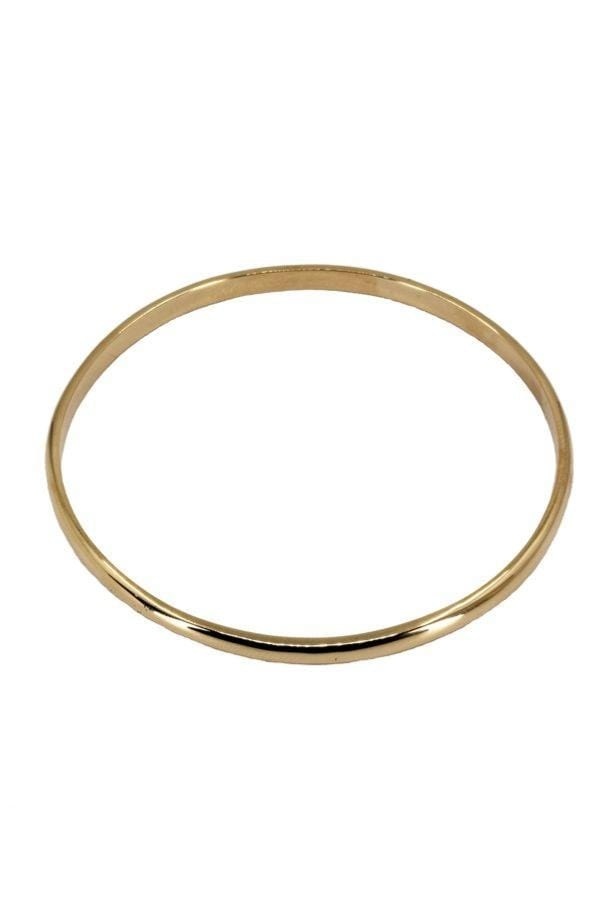 Rigid bangle bracelet