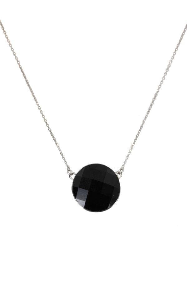 Black quartz necklace