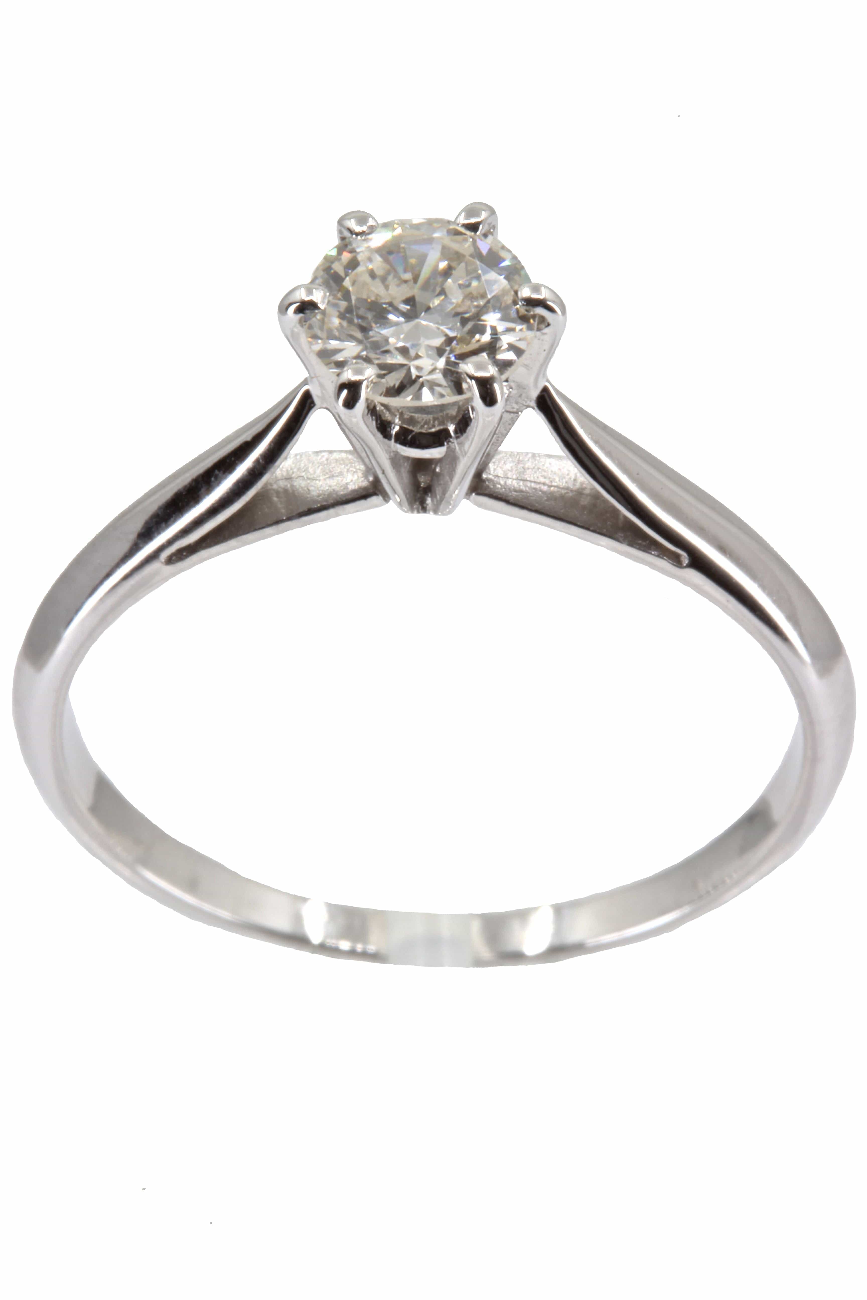 Modern solitaire 0.50 carat