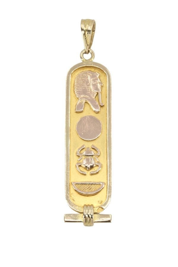 EGYPTIAN CARTRIDGE PENDANT