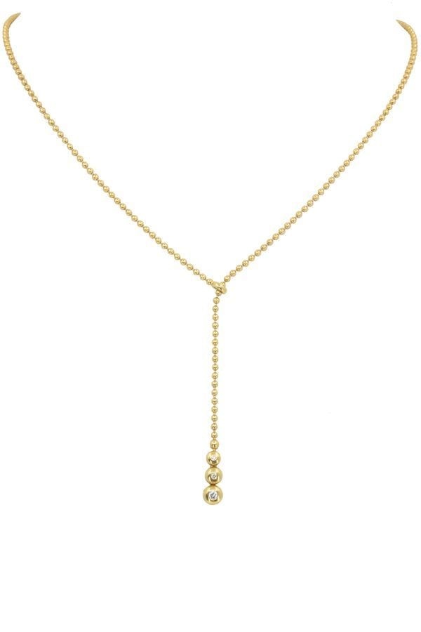 SLIDING DIAMOND NECKLACE