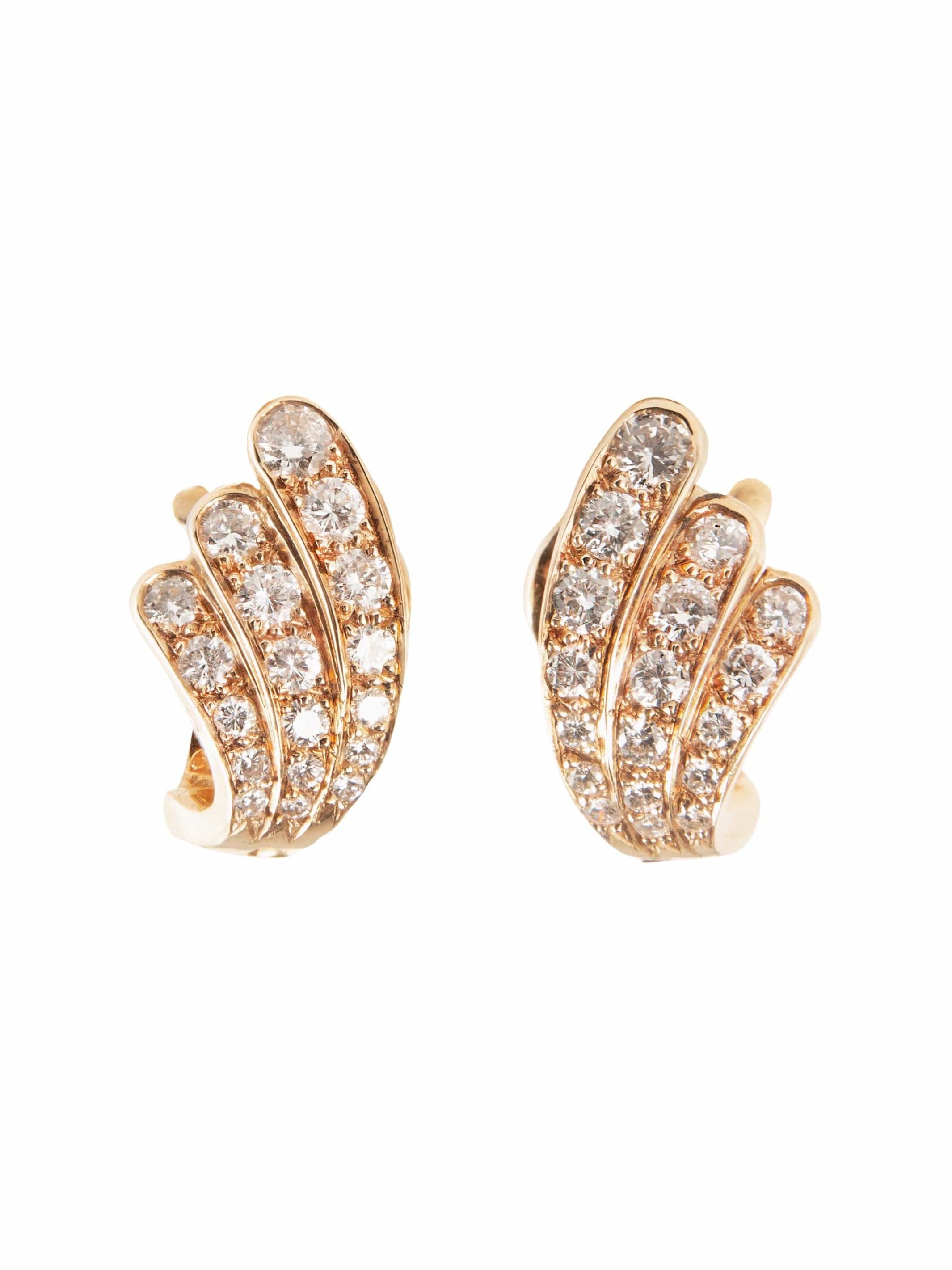VAN CLEEF & ARPELS diamond clips