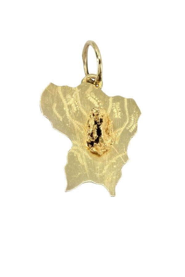 GUYANA PENDANT WITH NUGGET