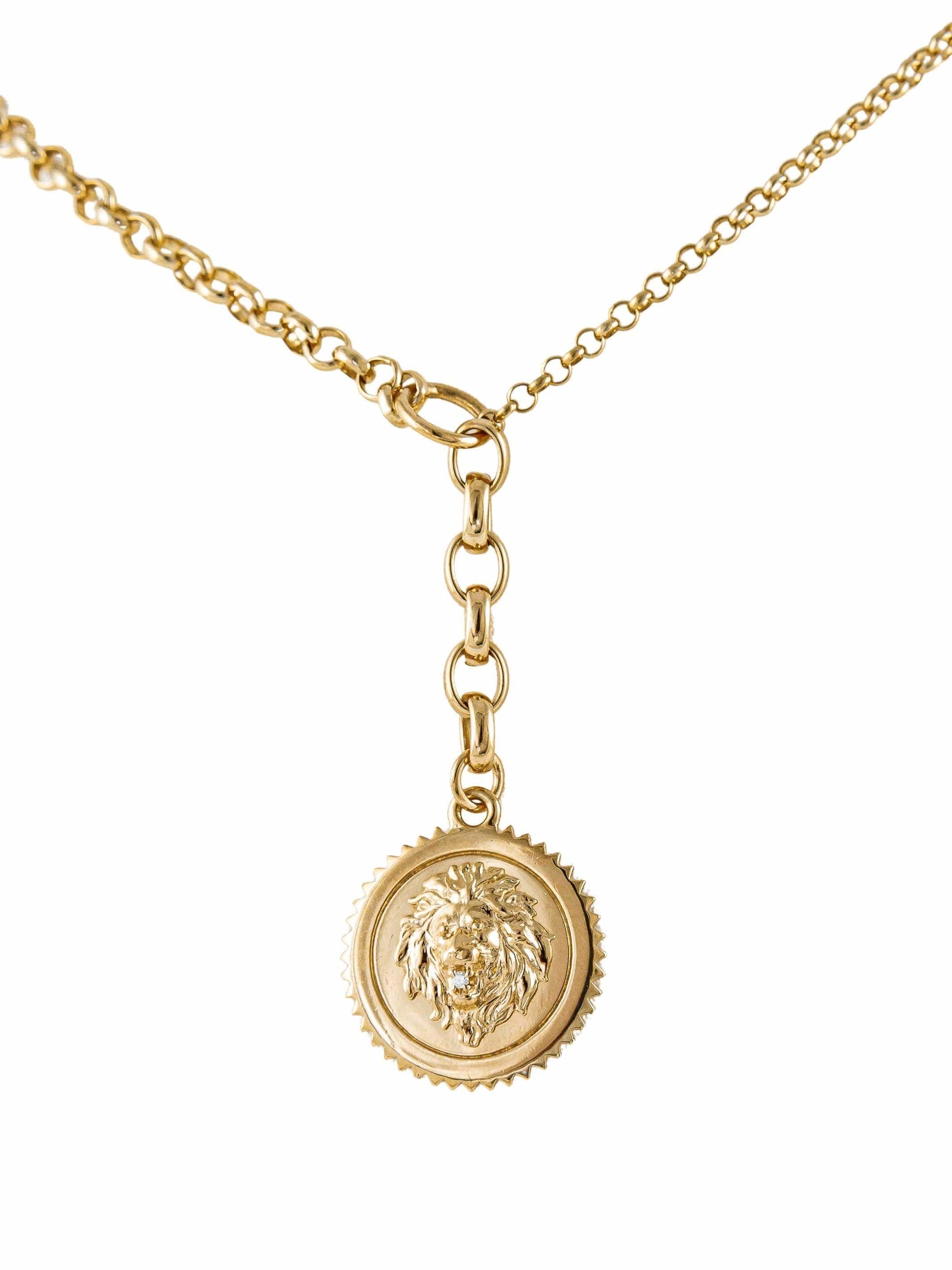 Foundrae “Strength” Gold Necklace