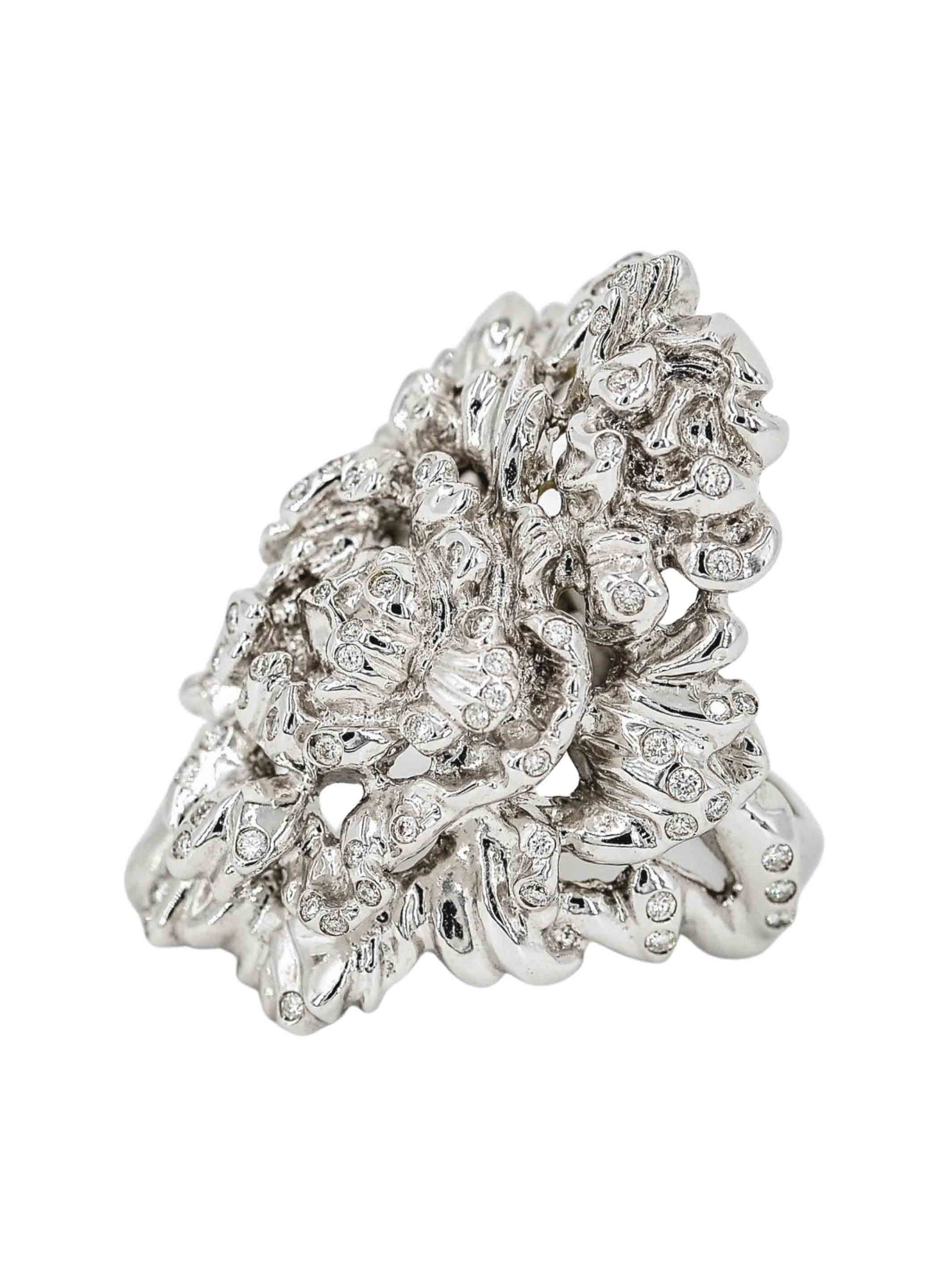 Repossi Ring Nérée White gold Diamond