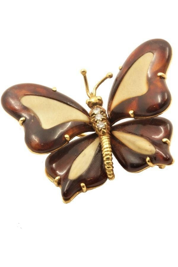 Butterfly brooch