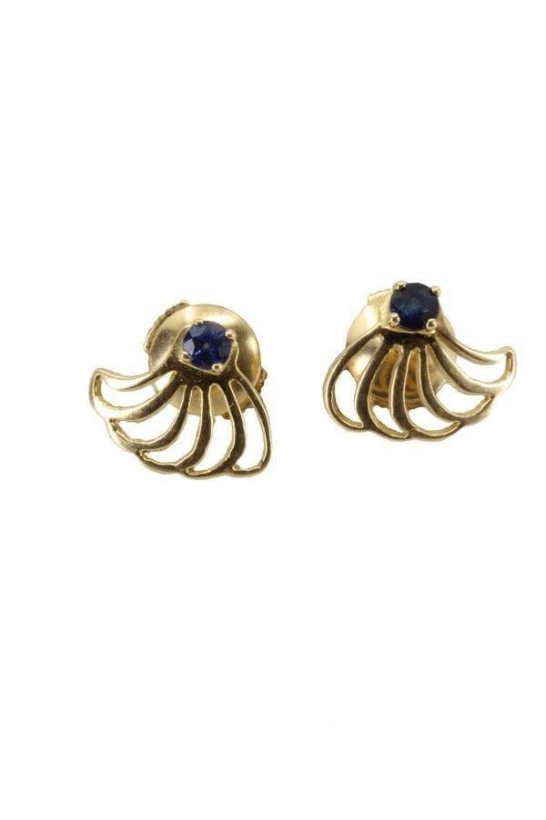 Sapphire earrings