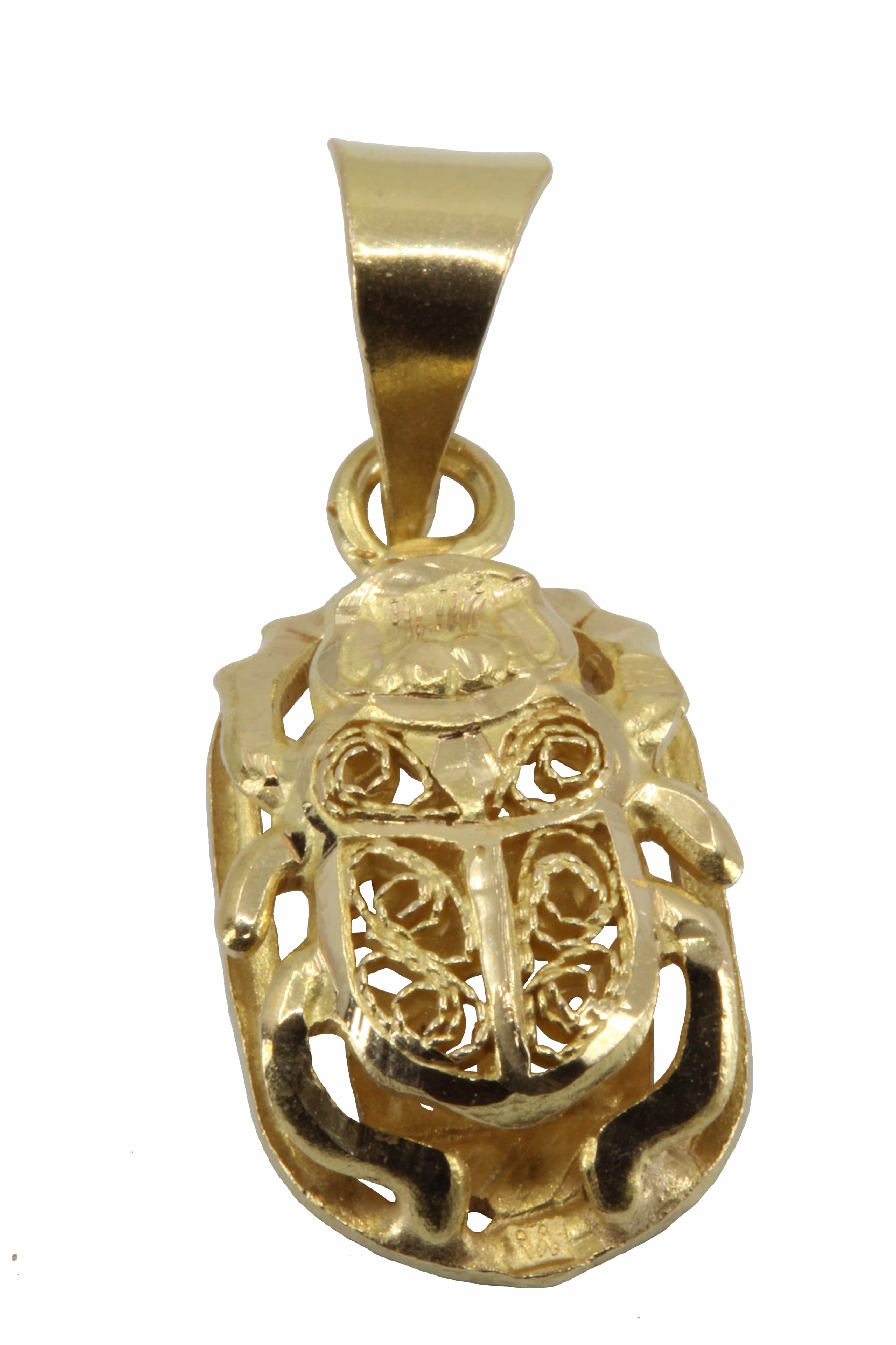 Egyptian scarab pendant