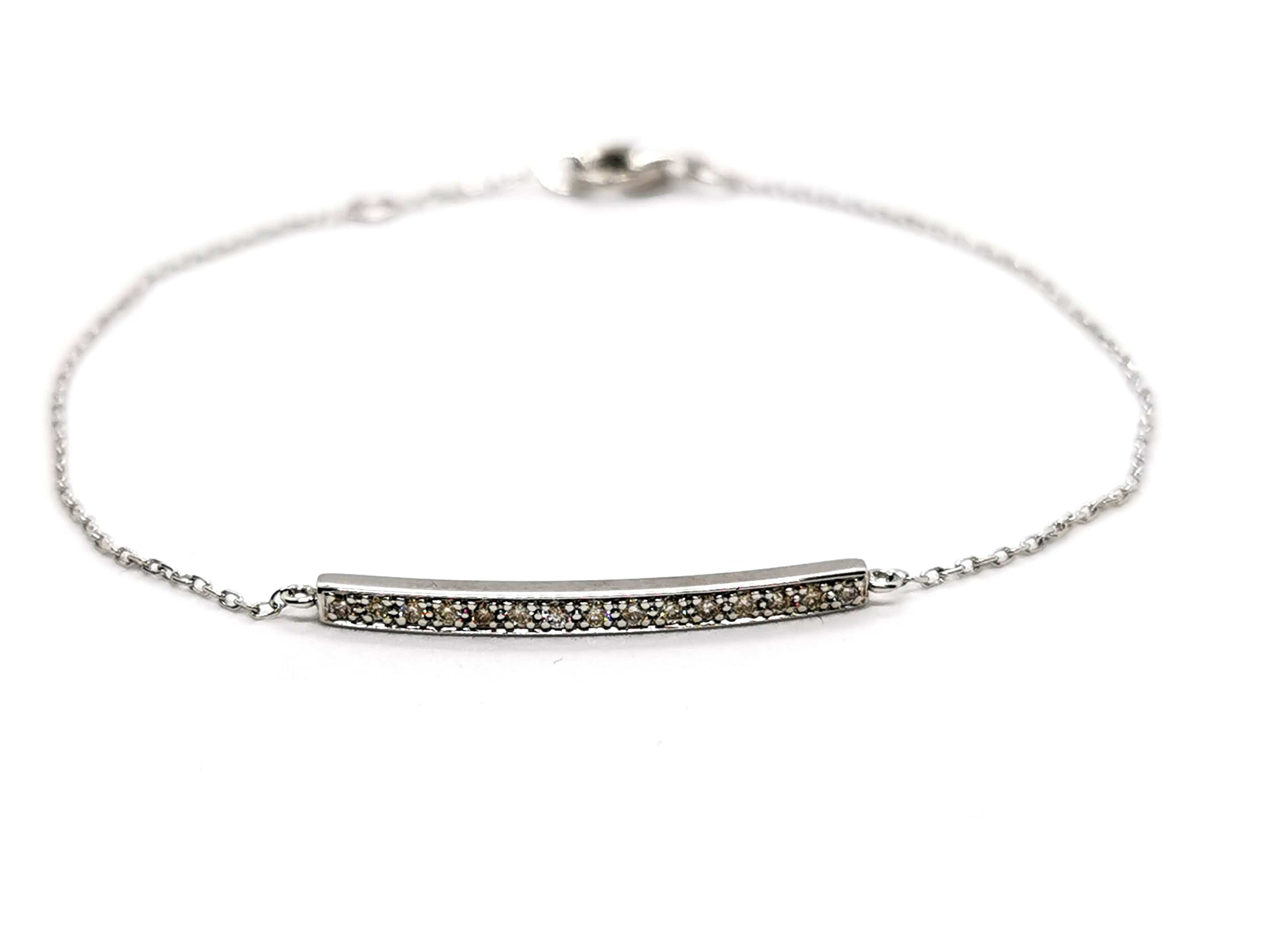 White Gold Diamond Bracelet