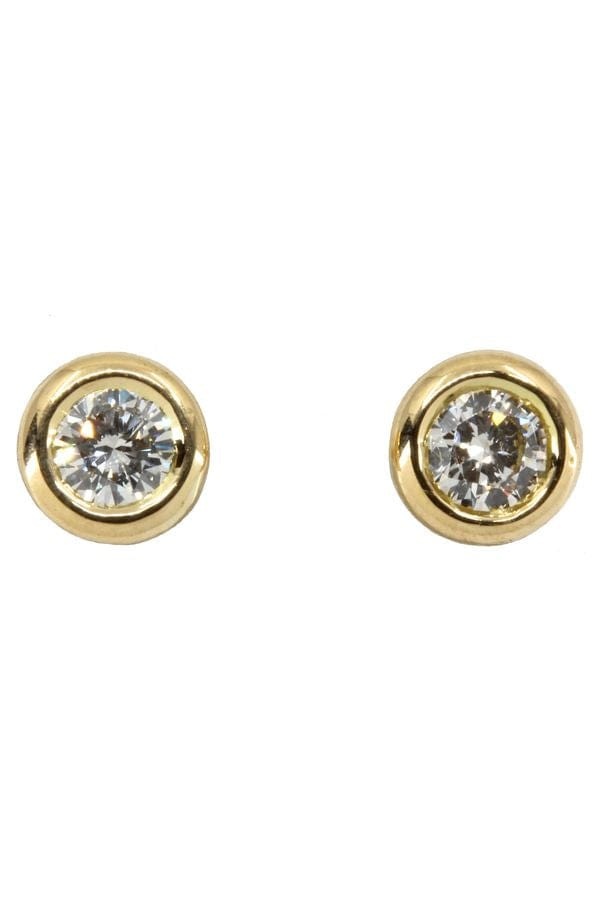 0.40 carat diamond studs