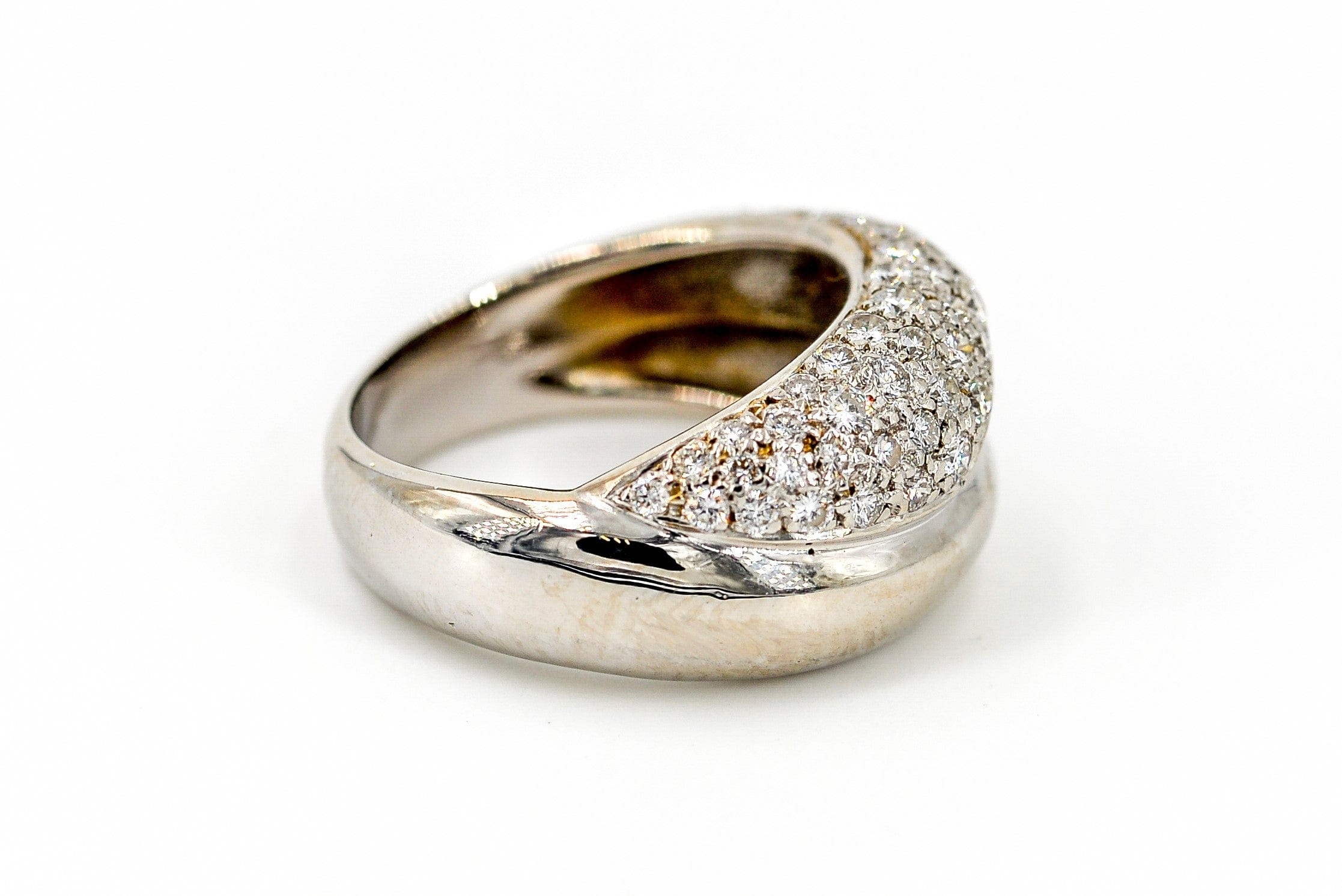 White Gold Diamond Ring - . Görsel