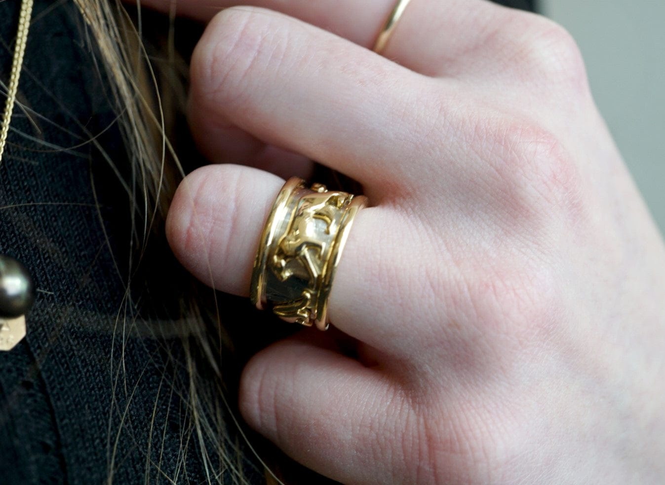 Ring Cartier Panthère Yellow gold - . Görsel