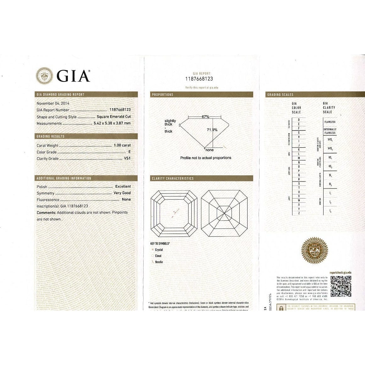1 carat E/VS1 solitaire ring in white gold and diamonds. - . Görsel