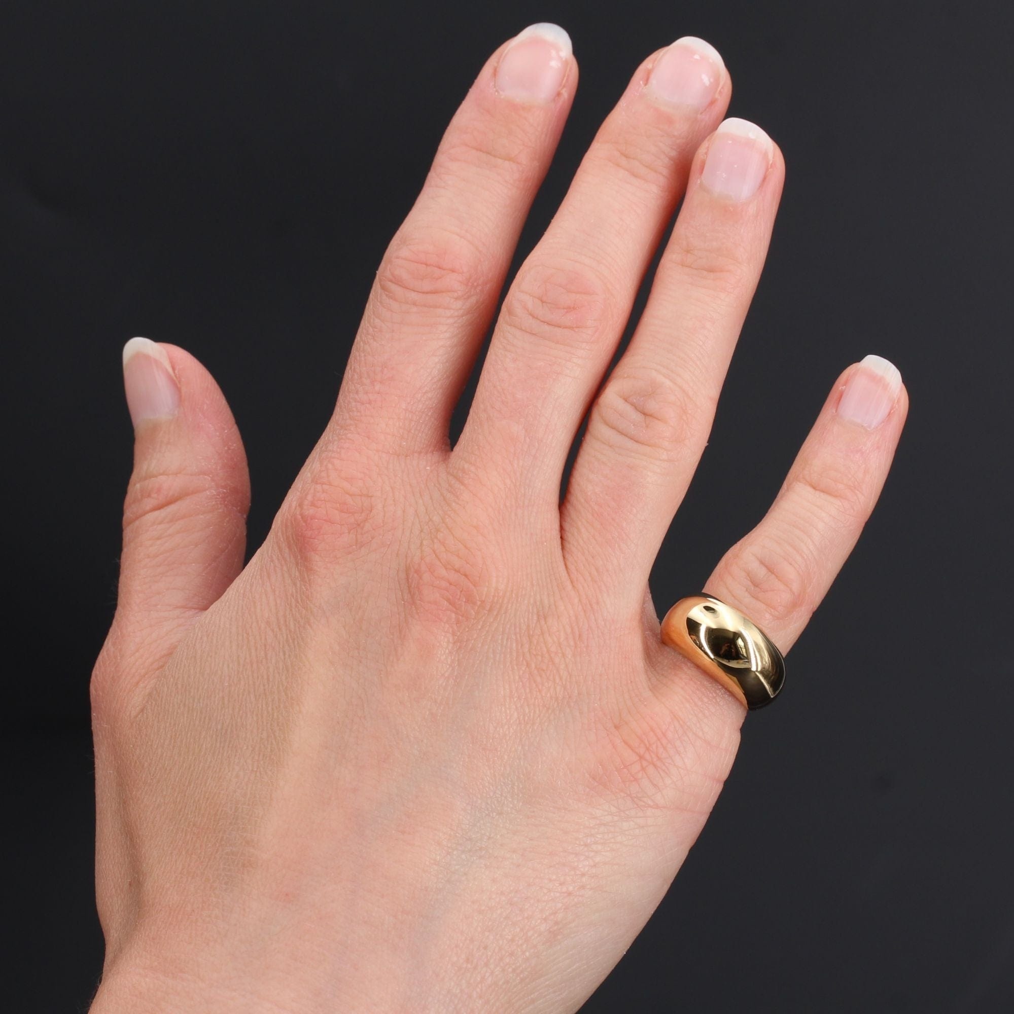 Gold bangle ring - . Görsel